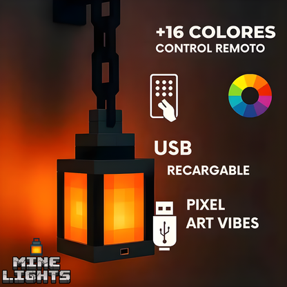 MineLight™ - Lampara Minecraft